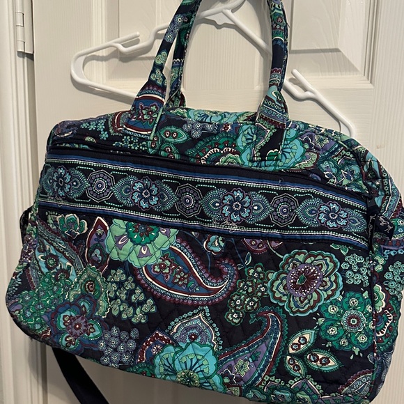 Vera Bradley Blue Rhapsody Travel Bag - Picture 8 of 9